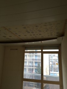 Plafond de la chambre